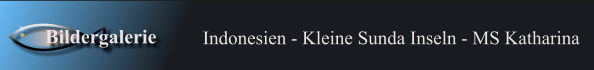 Indonesien - Kleine Sunda Inseln - MS Katharina Bildergalerie